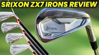 Srixon ZX7 Irons Review Forgiving Distance amp Feel for MidHandicappers [upl. by Llennahs]