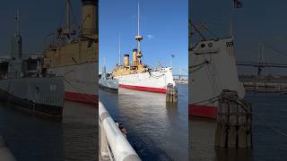 Cruiser Olympia  Submarine USS Becuna  Penns Landing Philadelphia Pa explore adventure travel [upl. by Retnyw]