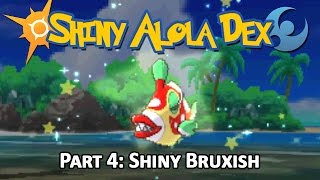 LIVE Shiny Bruxish after 61 SOS Encounters Pokemon Sun and Moon [upl. by Homovec]