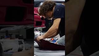 Akira Nakai at work to create the second RWB savage legend car modified viralvideo [upl. by Ihana]