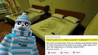 Roblox Stay at the Worst Hotel Ever Known to Mankind [upl. by Dich299]