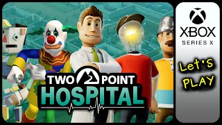 Two Point Hospital  Lets Play Ep 13 Xbox Series X [upl. by Ahcire259]