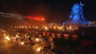 Maha Aarti Adiyogi  MindBlowing  Maha Shivaratri Celebrations 2021 [upl. by Savanna912]