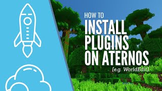 Install plugins on your Aternos server for free  Techy Pizza [upl. by Willamina]