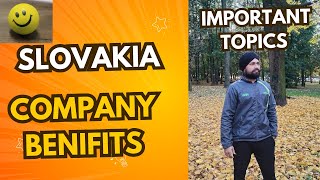 Slovakia company benifits  More important topics slovakia visaappointment workpermit workvisa [upl. by Lerret]