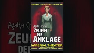 Zeugin der Anklage Agatha Christie Hörbuch Audiobook Deutschland [upl. by Analim]