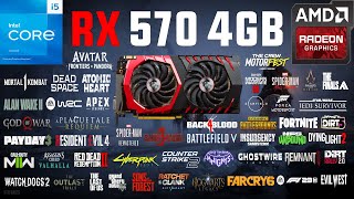 RX 570 4GB Test in 50 Games in 2024 [upl. by Eahsel761]