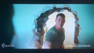 Experian credit NEWEST TV commercial with wrestleractor Jon Cena [upl. by Boak345]