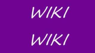 wiki wiki cancion original YouTube [upl. by Eem159]