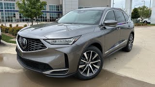 Liquid Carbon 2025 Acura MDX Tech Walkaround [upl. by Ready997]