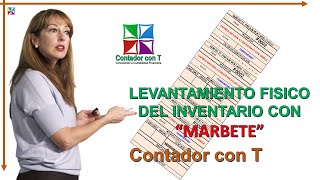 Como hacer un🙃🙂 levantamiento físico del inventario conteo 2 personas en pareja con quotMARBETEquot [upl. by Nnaeirelav882]