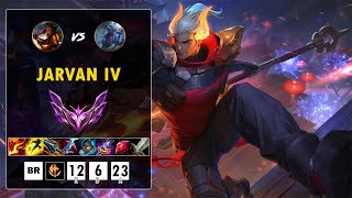 Jarvan IV vs Volibear ¡La Bestia Lunar Desatada Jarvan IV 1 de Brasil 🌕  Parche 1415 [upl. by Elene802]