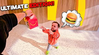 Little Sneaky Thief Stole My Food 🍟🤣 Ultimate Edition Funny in REAL LIFE [upl. by Enneiviv]