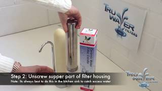 How To Replace Your Doulton Ultracarb or Sterasyl Ceramic Water Filter Candle [upl. by Alomeda]