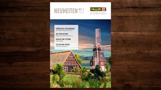 FALLER Neuheiten N°1 2023 – Modellbahn Katalog [upl. by Lemra81]