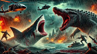 Mega Shark VS Crocosaurus  Action  HD  Full Movie in English [upl. by Ysac122]