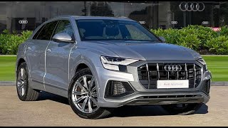 2020 Approved Used Audi Q8 S line 55 TFSI quattro 340 PS tiptronic  Stoke Audi [upl. by Olav]