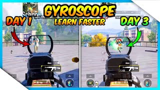 HOW TO USE GYROSCOPE FASTER  BGMI amp PUBG MOBILE GUIDE🔥 Tips amp Tricks [upl. by Kcirddehs]