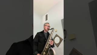 Triste  Antonio Carlos Jobim Tenor Sax Cover [upl. by Eihs]