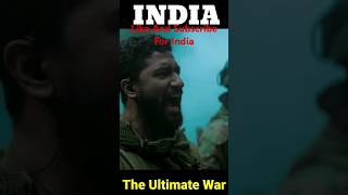 India ultimate war vande matram song vandemataram vickykaushal uri india [upl. by Lsil917]