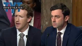 Jon Ossoff OBLITERATES Zuckerberg In Epic Exchange [upl. by Leiru]