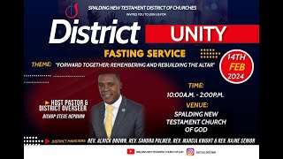 DISTRICT UNITY FASTING 2024 FEBRUARY 14 2024  BISHOP STEVE HEPBURN   P2 [upl. by Ina]