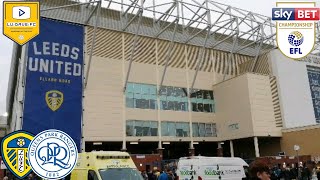 Leeds United Fortress Elland Road outside before QPR game leedsunited football championship [upl. by Assiralk97]