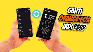 Cara Update Ganti TWRP Orange Fox Ke TWRP Pitch Black Recovery di Android 12 [upl. by Ariaz]