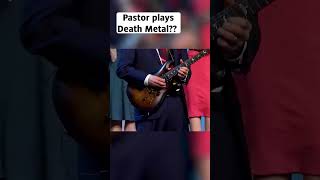 Pastor Plays Melodic Metal Solo [upl. by Atiuqcaj938]