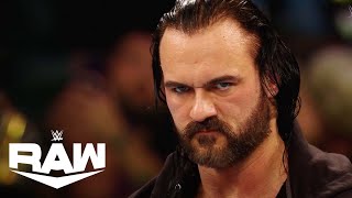 Drew McIntyre Returns During Sami Zayn vs Seth Rollins  WWE Raw Highlights 12224  WWE on USA [upl. by Ennyroc]