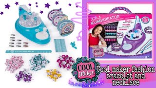 Cool maker  2 in 1 KumiKreator Friendship Bracelet and Necklace [upl. by Einahteb564]