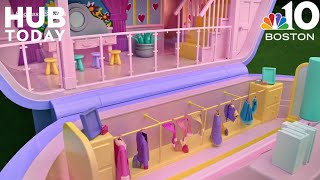 Tour the lifesize Polly Pocket house opening as an Airbnb in Mass [upl. by Jerri]