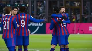 SD HUESCA VS SD AMOREBIETA  PES 2021 GAMEPLAY [upl. by Holton]