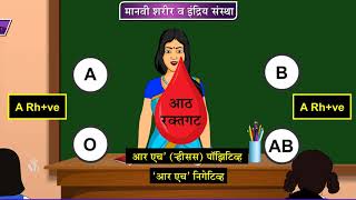 8th Science  Chapter11  Topic08  रक्ताची कार्ये  Marathi Medium [upl. by Etteraj298]