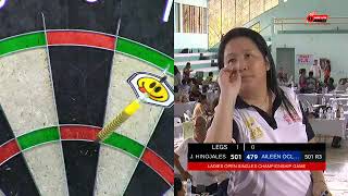 300K 2ND AMANTE CUP NATIONAL DART TOURNAMENT LADIES SINGLES CHAMPIONSHIP MATCH [upl. by Ahseila]