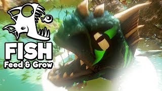 Feed and Grow Fish Gameplay German  LEVEL 350 Raptor frisst ALLES [upl. by Atterbury]