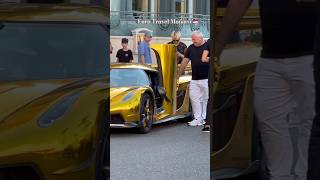 Koenigsegg JESKO Gold 🔥Pooyan Mokhtari koenigsegg jesko gold car [upl. by Mccoy130]