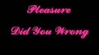 PleasureDid You Wrong [upl. by Atikaj]