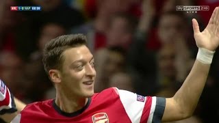 Mesut Özil vs Napoli Home 1314 HD 720p by iMesutOzilx11 [upl. by Ayarahs745]