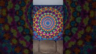 🌈NEW PSYCHEDELIC TIE DYE TAPESTRY TUTORIAL OUT NOW [upl. by Nirahs768]