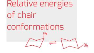 22 CHM2210 Energy of Chair Conformers [upl. by Eatnhoj985]