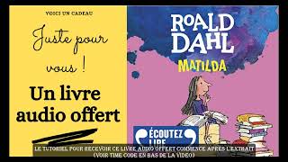 Matilda Roald Dahl Audiobook enfant [upl. by Luttrell818]