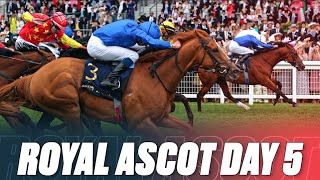 Thrilling Royal Ascot Conclusion  Naval Crown amp Broome Day 5 Stars  2022 Platinum Jubilee Stakes [upl. by Kristan]