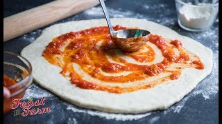 How to Make Pizza Dough From Scratch [upl. by Zinah]