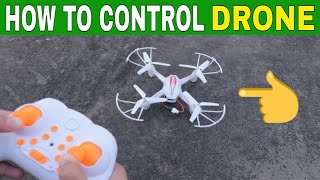 HOW TO CONTROL RC DRONE  HOW TO FLY A DRONE  HOW TO CONTROL REMOTE CONTROL DRONE [upl. by Michaud]