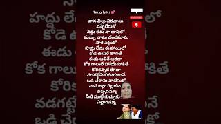 Vanajallu Gilludinka tappadamma song [upl. by Lerner]