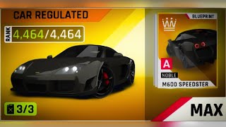 NOBLE M600 SPEEDSTER TEST DRIVE  Asphalt 9 Noble M600 Speedster test drive [upl. by Salhcin]