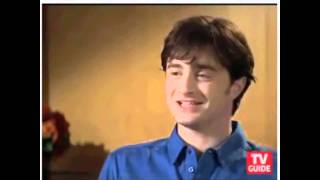 Daniel Radcliffe about kiss Emma [upl. by Carlton963]