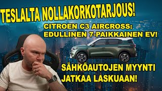 SÄHKÖAUTOJEN MYYNTI JATKAA LASKUAAN EVvalmistajan osake nousi 325 viidessä päivässä [upl. by Aldarcie]