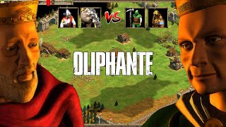 Im uploading every game of AOE2 I play until I die in 4K  421 Oliphante [upl. by Kcirej141]